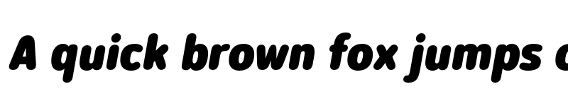 Preview of FONTSPRING DEMO - Artegra Soft Cn Black Italic font