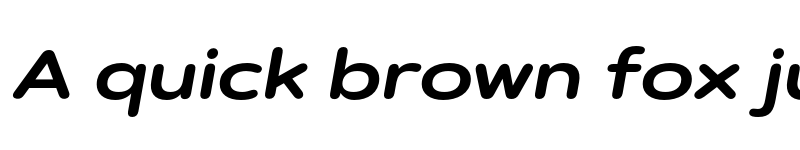 Preview of FONTSPRING DEMO - Artegra Soft Ex Bold Italic font