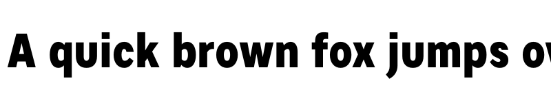 Preview of FONTSPRING DEMO - Artico Condensed Heavy Regular font
