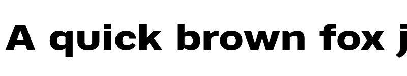 Preview of FONTSPRING DEMO - Artico Expanded ExtraBold Regular font