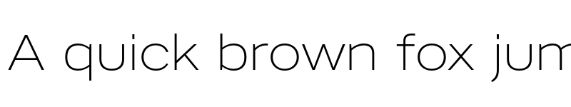 Preview of FONTSPRING DEMO - Artico Expanded ExtraLight Regular font