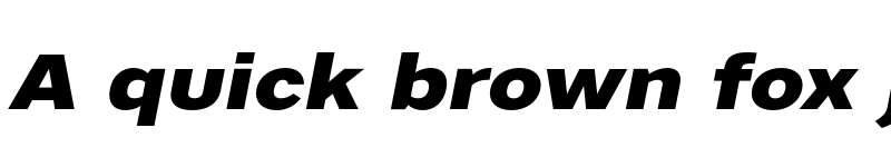 Preview of FONTSPRING DEMO - Artico Expanded Heavy Italic font