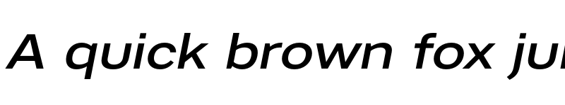 Preview of FONTSPRING DEMO - Artico Expanded Medium Italic font