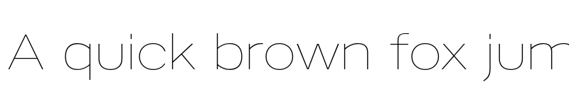 Preview of FONTSPRING DEMO - Artico Expanded Thin Regular font