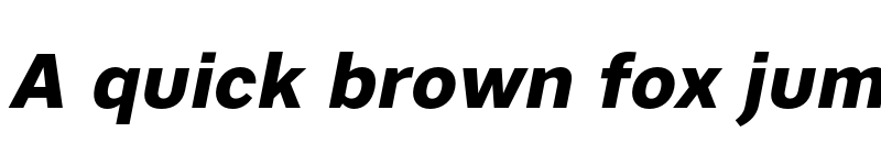 Preview of FONTSPRING DEMO - Artico ExtraBold Italic font