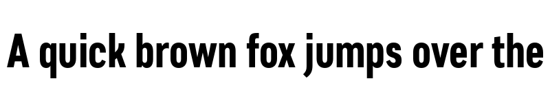 Preview of FONTSPRING DEMO - Artico ExtraCond Bold Regular font