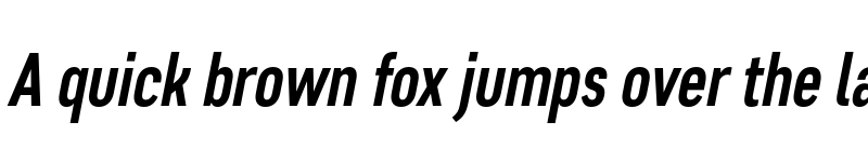 Preview of FONTSPRING DEMO - Artico ExtraCond Medium Italic font