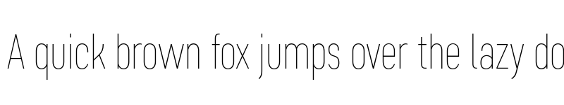 Preview of FONTSPRING DEMO - Artico ExtraCond Thin Regular font