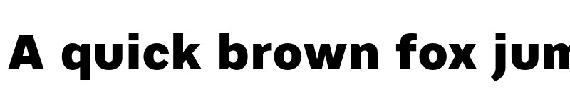 Preview of FONTSPRING DEMO - Artico Heavy Regular font