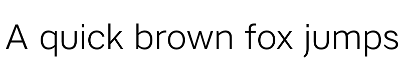 Preview of FONTSPRING DEMO - Artico Light Regular font