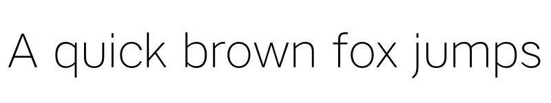 Preview of FONTSPRING DEMO - Artico Soft ExtraLight Regular font