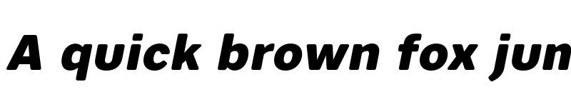 Preview of FONTSPRING DEMO - Artico Soft Heavy Italic font