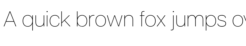 Preview of FONTSPRING DEMO - Articulat CF Thin Regular font