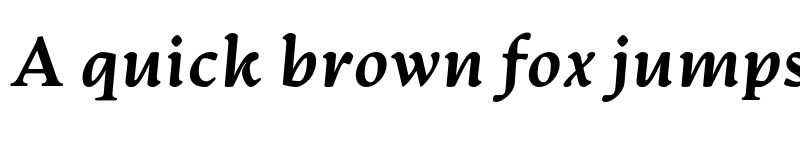 Preview of FONTSPRING DEMO - Artifex CF Heavy Italic font