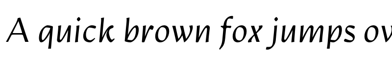 Preview of FONTSPRING DEMO - Artifex Hand CF Extra Light Italic font