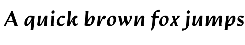 Preview of FONTSPRING DEMO - Artifex Hand CF Heavy Italic font