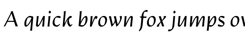 Preview of FONTSPRING DEMO - Artifex Hand CF Light Italic font