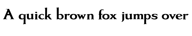 Preview of FONTSPRING DEMO - Artimas Black Regular font