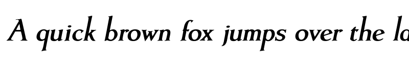 Preview of FONTSPRING DEMO - Artimas Bold Italic font