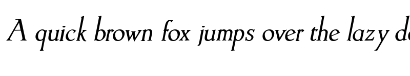 Preview of FONTSPRING DEMO - Artimas Italic font