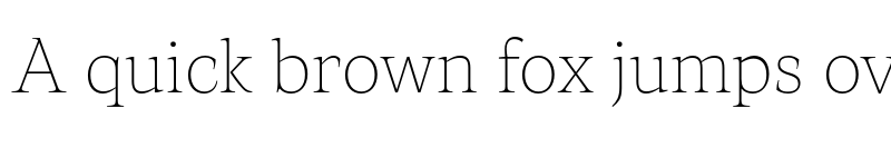 Preview of FONTSPRING DEMO - Artusi Extralight Regular font