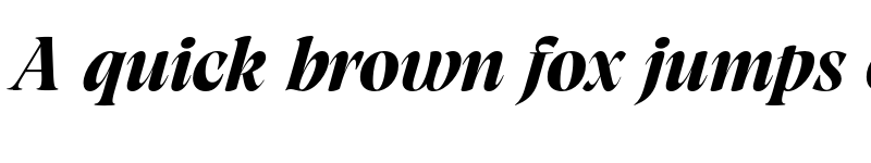 Preview of FONTSPRING DEMO - Artusi Grande Bold Italic font