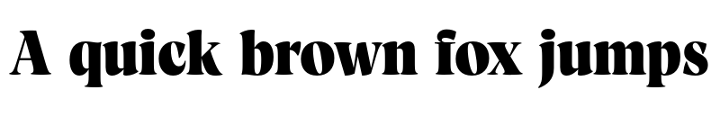 Preview of FONTSPRING DEMO - Artusi Grande Extrabold Regular font