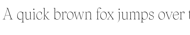 Preview of FONTSPRING DEMO - Artusi Grande Extralight Regular font