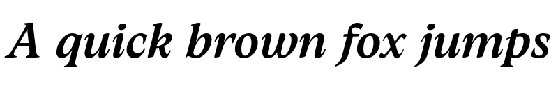 Preview of FONTSPRING DEMO - Artusi Medium Italic font