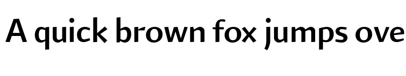 Preview of FONTSPRING DEMO - ArumSans Lt Bold font