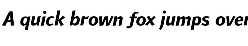 Preview of FONTSPRING DEMO - ArumSans Rg ArumSans Italic font