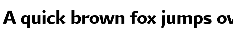 Preview of FONTSPRING DEMO - ArumSans Rg Extrabold font