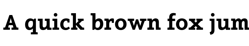 Preview of FONTSPRING DEMO - Arventa Slab PRO Black Regular font