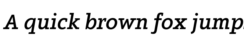 Preview of FONTSPRING DEMO - Arventa Slab PRO Book Bold Italic font