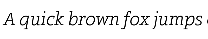 Preview of FONTSPRING DEMO - Arventa Slab PRO Light Italic font