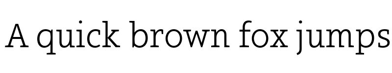 Preview of FONTSPRING DEMO - Arventa Slab PRO Light Regular font