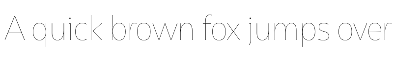 Preview of FONTSPRING DEMO - Asgard Thin Regular font