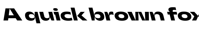 Preview of FONTSPRING DEMO - Asgard Wide Bold Backslant Regular font