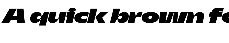 Preview of FONTSPRING DEMO - Asgard Wide Fat Italic Regular font