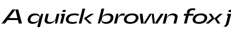 Preview of FONTSPRING DEMO - Asgard Wide Italic font