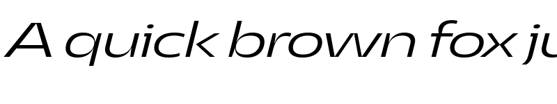 Preview of FONTSPRING DEMO - Asgard Wide Light Italic Regular font