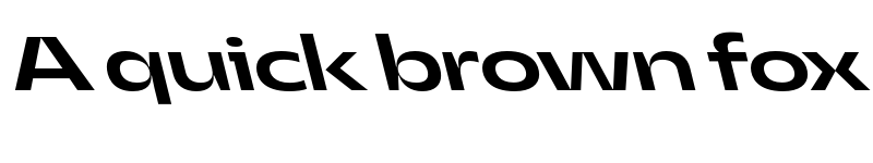 Preview of FONTSPRING DEMO - Asgard Wide Medium Backslant Regular font