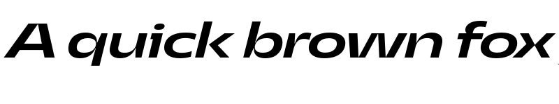 Preview of FONTSPRING DEMO - Asgard Wide Medium Italic Regular font