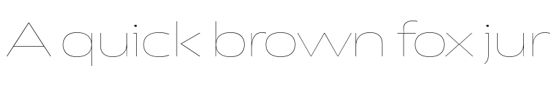 Preview of FONTSPRING DEMO - Asgard Wide Thin Regular font