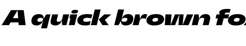 Preview of FONTSPRING DEMO - Asgard Wide Xbold Italic Regular font