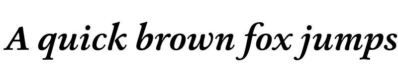 Preview of FONTSPRING DEMO - Ashbury Bold Italic font