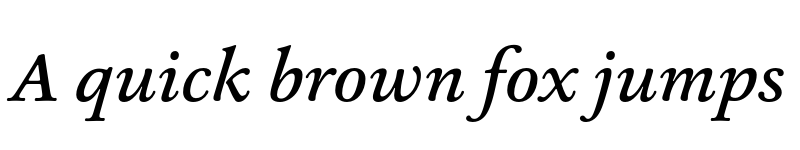 Preview of FONTSPRING DEMO - Ashbury Medium Italic font