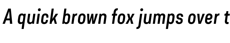 Preview of FONTSPRING DEMO - Asket Condensed Italic font