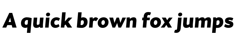 Preview of FONTSPRING DEMO - Asterisk Sans Pro Blk Italic font