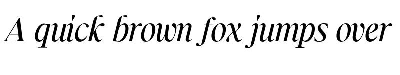 Preview of FONTSPRING DEMO - Astire Klarish Italic font